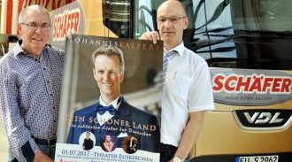 Kostenloser Bustransfer zum Galakonzert mit Johannes Kalpers